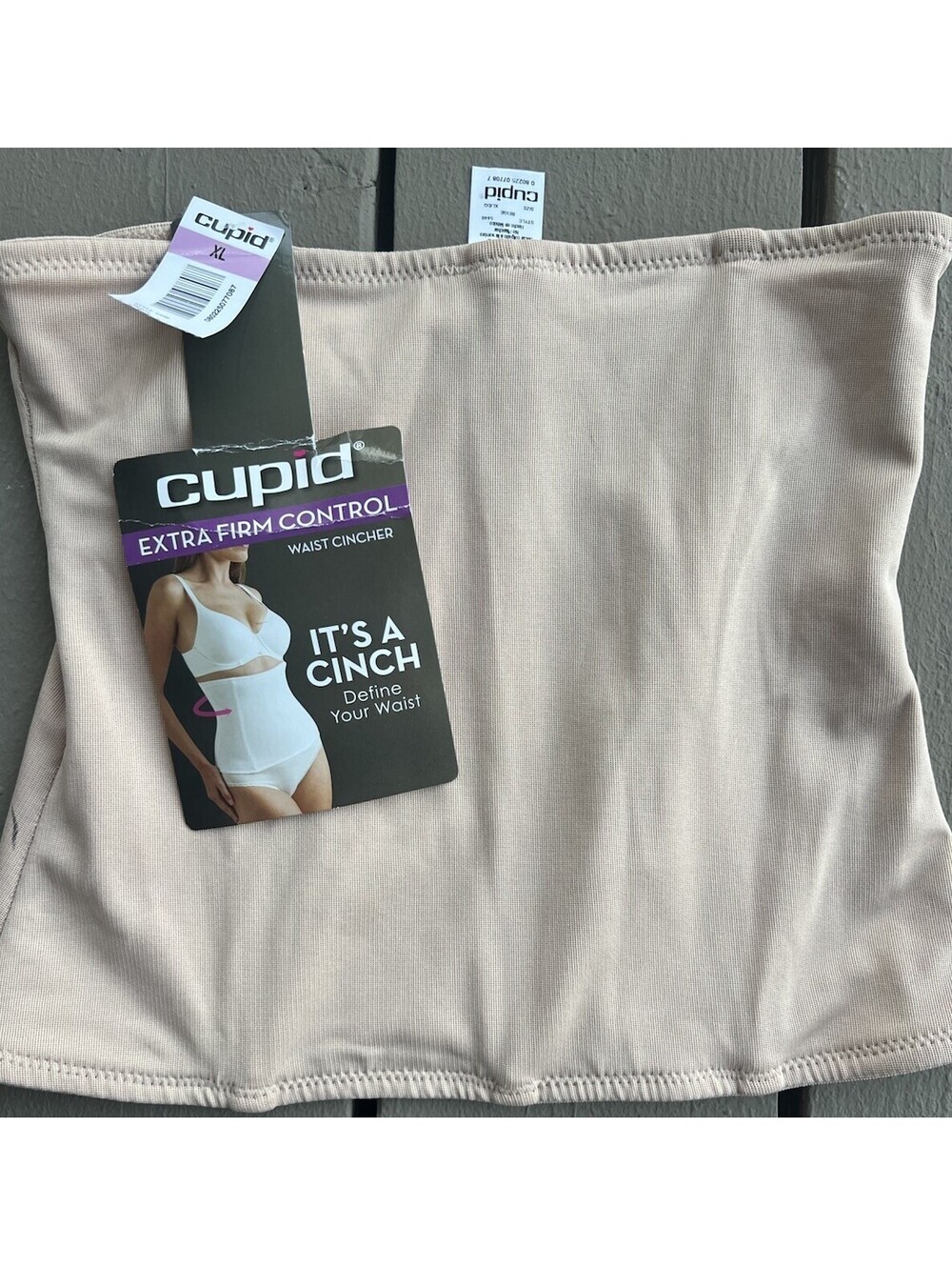 New Cupid Waist Cincher XL Shapewear Womens Beige Firm Control Slimming Shaper